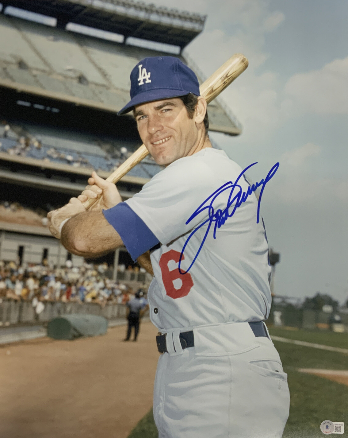 Steve Garvey Autographed Signed Los Angeles Dodgers DODGERS 1974 NL MVP & 81 WORLD SERIES CHAMP 16X20 PHOTO PSA 