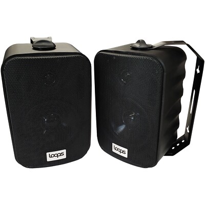 120 W aktive Bluetooth Wandlautsprecher   5 Zoll schwarz Stereo drahtloses Musik-Streaming