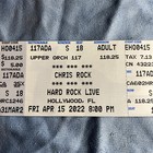 Chris Rock Hard Rock Live Ticket Stub 2022 April