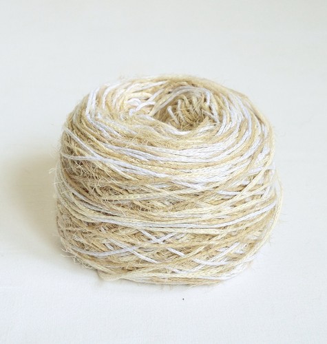 Hilos de tejer italianos 100 % algodón texturizados, bolas o cono de 10,6 oz/300 gramos - Imagen 5 de 7