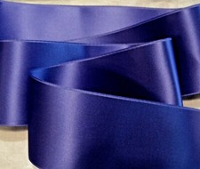 2-3/4" WIDE SWISS DOUBLE FACE SATIN RIBBON- PERIWINKLE BLUE