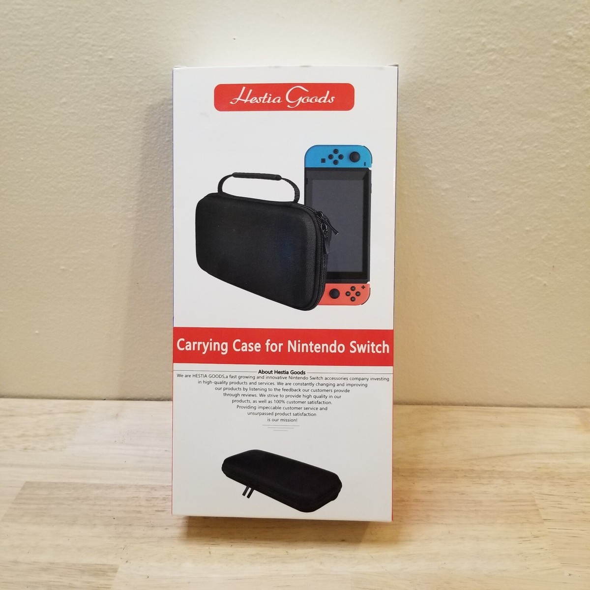 Hestia Goods Nintendo Switch Carrying Case Game Console Protector, no  screen pro