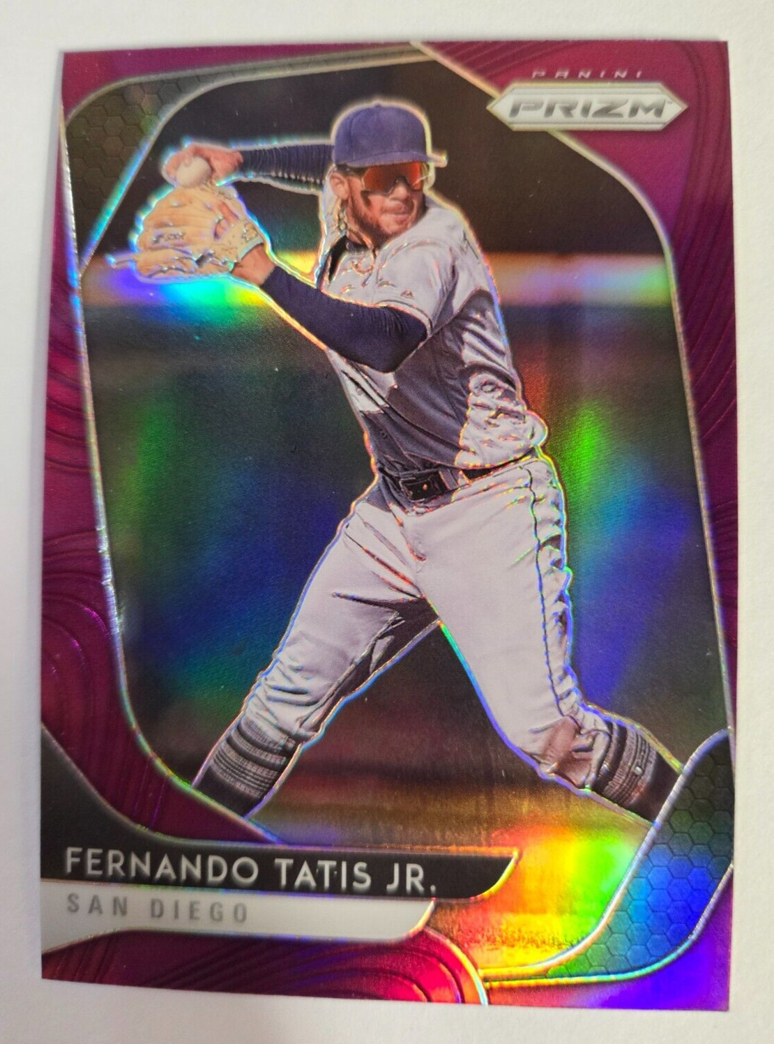 2020 Panini Prizm #193 Fernando Tatis Jr. Purple Prizm