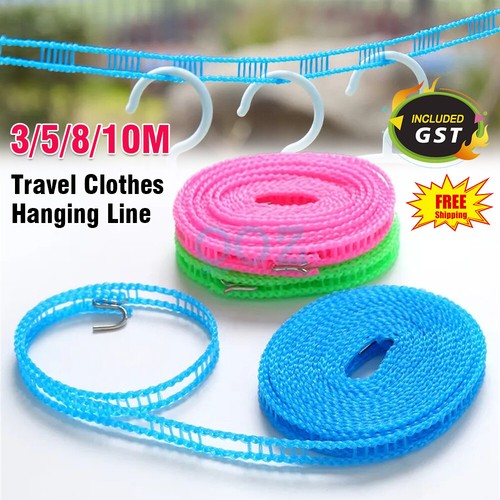 310m Travel Clothes Line Nonslip Clothesline Rope Camping Washing