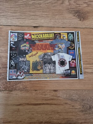 TNEWM83 WERBUNG 5X8 ROCKABILIA.COM: IHRE MUSIK-MERCHANDISE-QUELLE