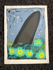 KIP GRESHAM 1951-2024 Limited Edition SCREENPRINT "Rock" 4/15 1986