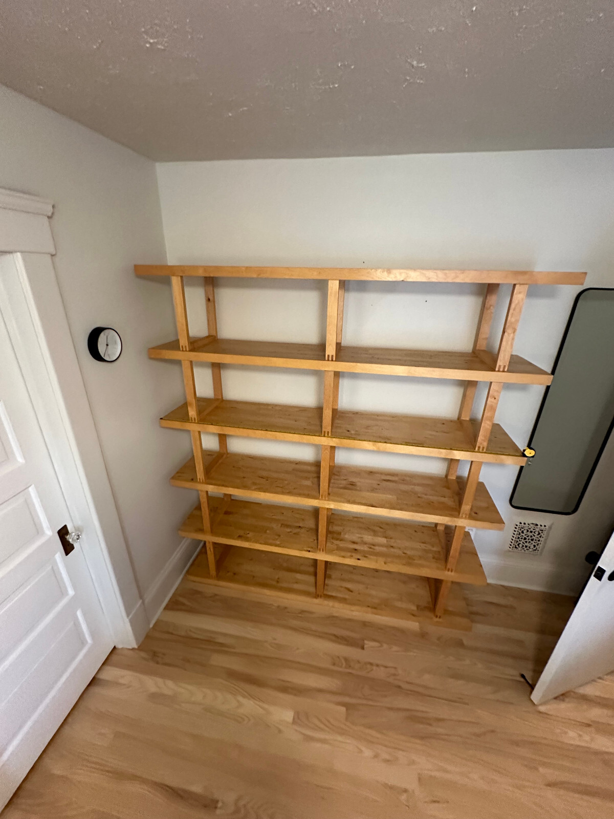 Vintage Ikea Norrebo Solid Birch Tall Modular Shelving Unit Room
