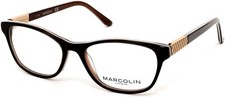 Marcolin Eyewear MA5016 020 Brown Plastic Optical Eyeglasses Frame 50-16-140 AB
