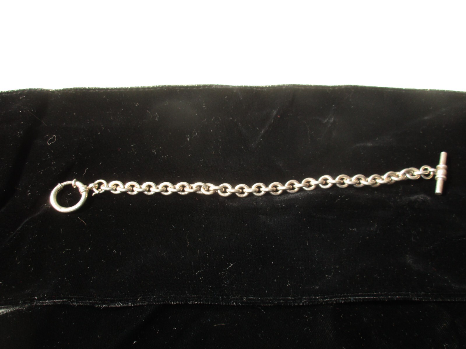 9mm Solid Sterling Silver Chain Cable Link Toggle… - image 3