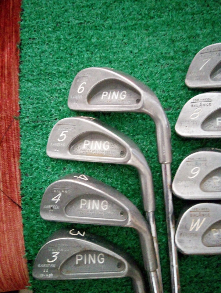 Ping Karsten II (2) Toe-Heel Balance, Black Dot Iron Set 3-9, W RH  - Image 4 of 4