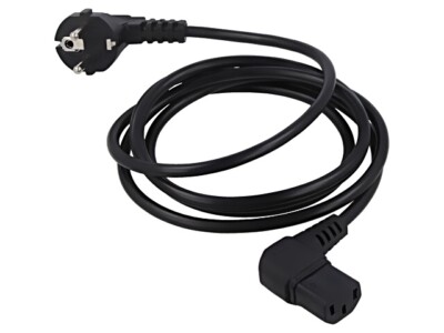 217 Kabel 3x0,75mm2 PVC 2m schwarz 10A 250V TASKER