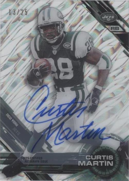 2015 Topps High Tek Curtis Martin #42 - 1 of 2
