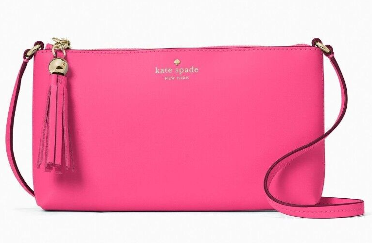 Kate Spade Ivy Street Amy Smooth Pink Leather Crossbody