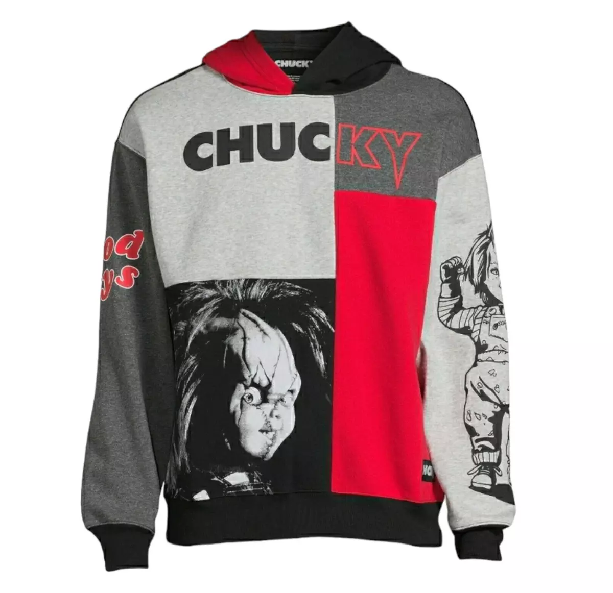 Men s CHUCKY Child s Play Graphic Hoodie 2X Large