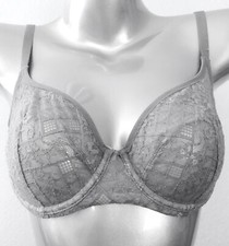 Victoria's Secret Body by Victoria Nwt Light Gray Unlined VS Demi Bra 34D