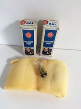 Lot 2 General Electric GE BAL Projector Lamp Bulb 28V .68A USA NOS Vintage