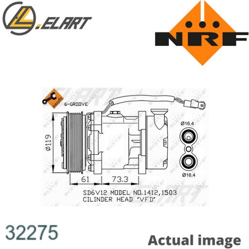 COMPRESOR AIRE ACONDICIONADO PARA PEUGEOT CITRO N PARTNER COMBISPACE 5 G SIN PRECIO BASE | eBay