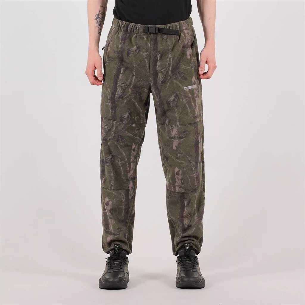 Carhartt Wip Beaufort Fleece sweat Pant Camo Tree Green Reflective Supreme