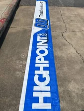 Cole Custer #00 2024 Highpoint Nascar Pit Wall Banner