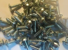 #4-24 x 5/16" truss head Phillips, sheet metal screws, type B, zinc, select qty