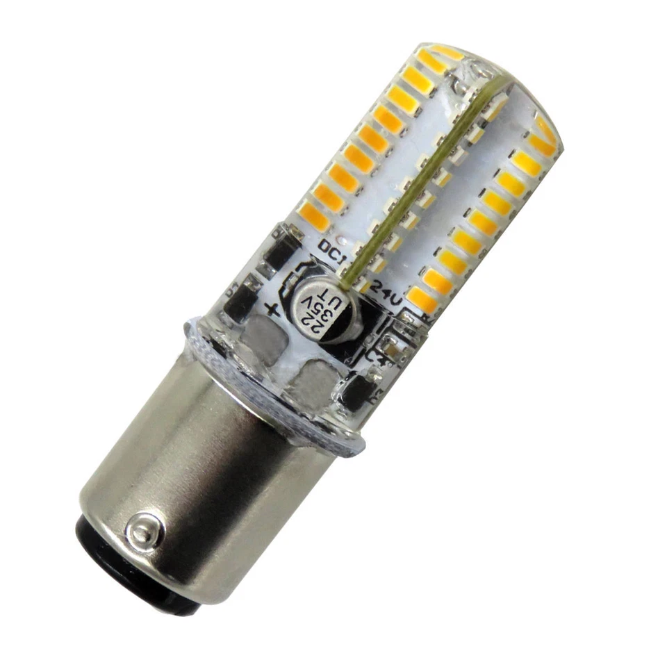 10pcs BA15D 1142 1178 LED bulb 72-3014 Car Boat Light DC12~24V 3W Silicone Lamp - Image 3 of 4