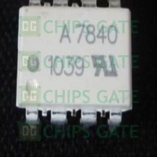 5PCS HCPL-7840 DIP-8 Optically Isolated Amplifiers 4.5 - 5.5 SV 8 dB