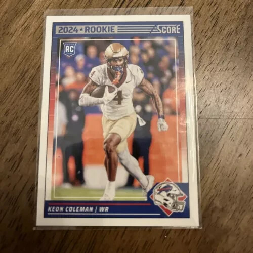 2024 Score - Rookies Green #337 Keon Coleman (RC)