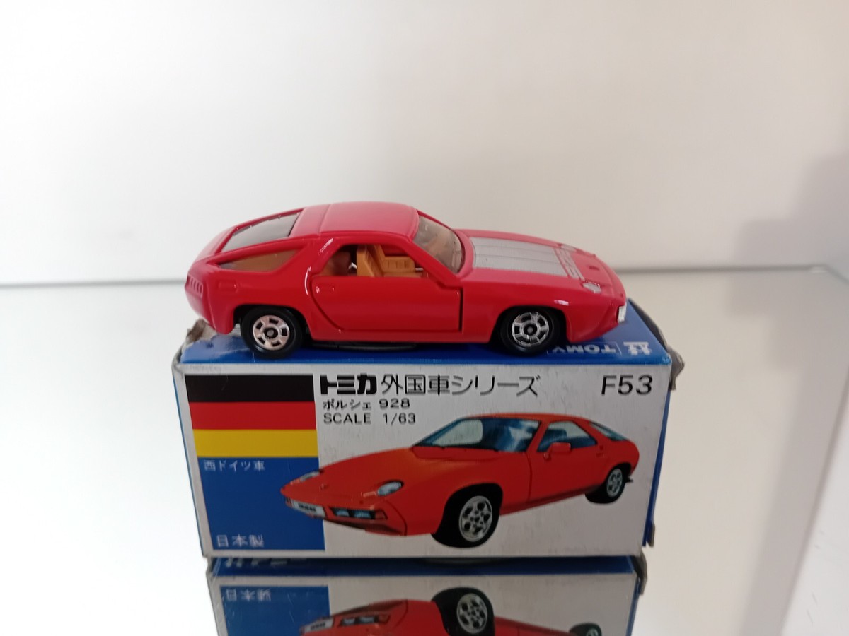 Tomica F53 Porsche 928 With Logo Near Mint in Box | eBay