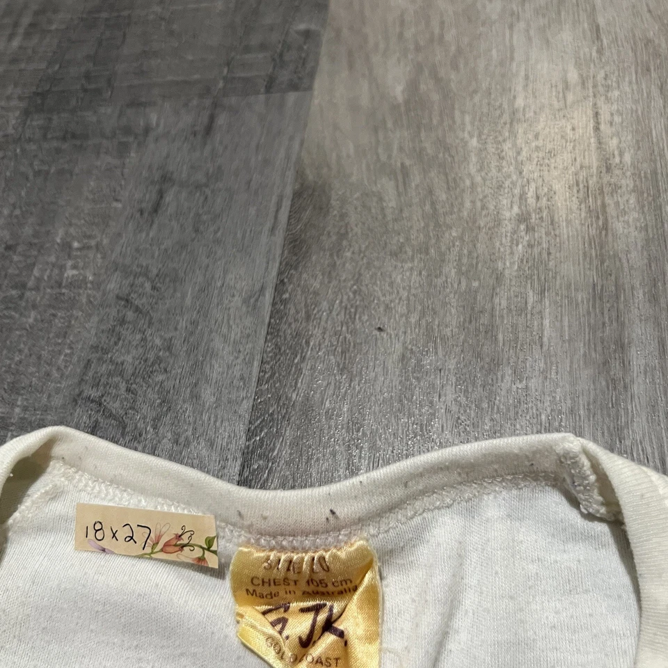 Camiseta De Colección Australia II We Keeled Em' 1983 Blanca Copa América Años 80 Yachting M/L Foto 4 de 4