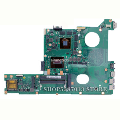 Motherboard For ASUS N46J N46JV W/ i7-4700HQ i5-4200H CPU GT750M
