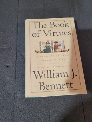 Book of Virtues by William J. Bennett (1993, Hardcover