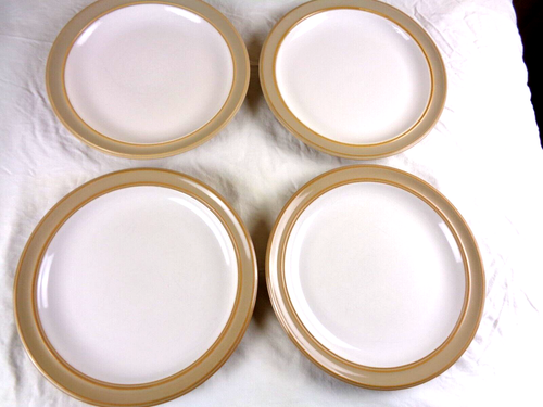 Dansk `~Sirocco khaki set of 4 Dinner Plates 11" Stoneware - Picture 7 of 11