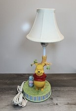 DISNEY WINNIE THE POOH TREE HUNNY POTS 13" LAMP TESTED - Read Discrimination