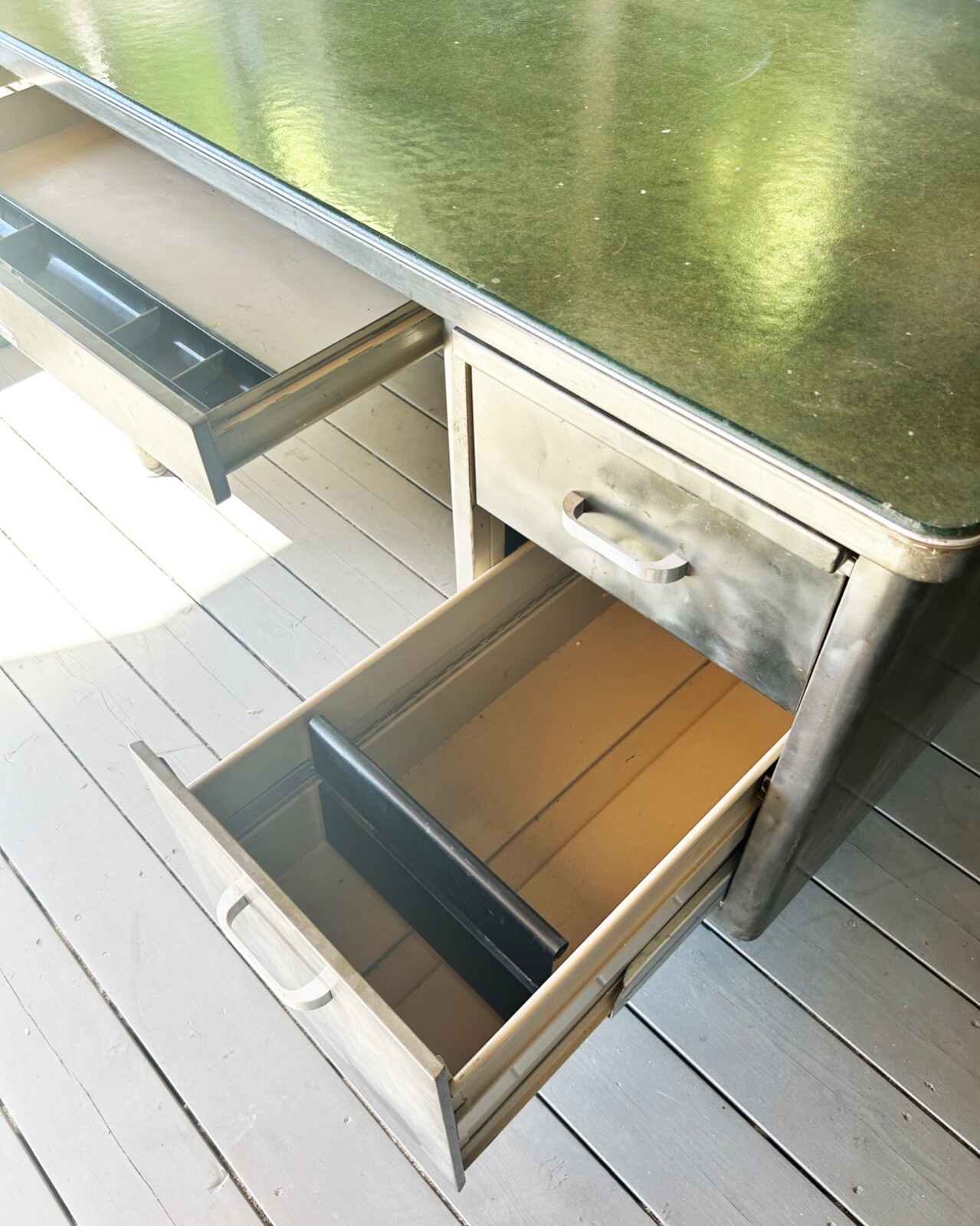 Vintage McDowell & Craig MidCentury Tanker Desk eBay