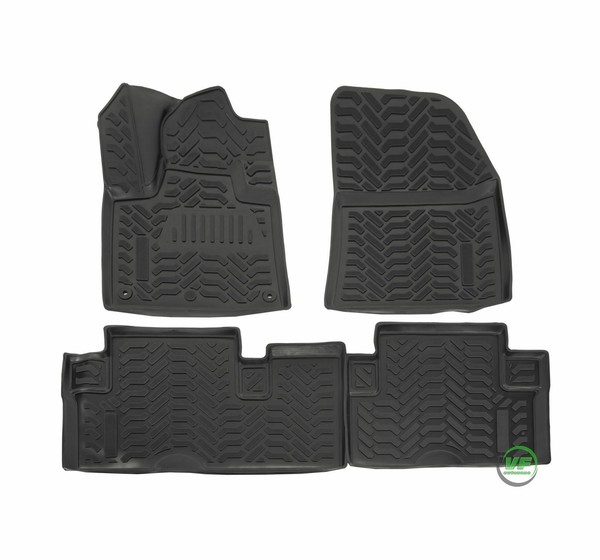 Gummimatten 3D GummifußMatten FüR Citroen C4 Picasso 2013-2019 4-Tlg Tpe-image