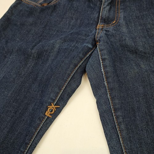 Fox Women Jeans Blue Denim Size W 30 AU 14 Pants Skinny Fit Low Rise Casual 90's - Picture 5 of 22