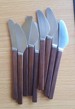 9  Georg Tuja/Tanaqvil Knifes with Rosewood handle 18,5 cm