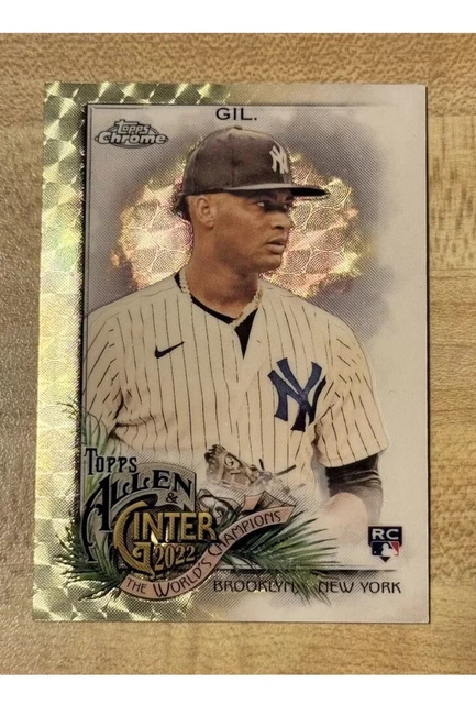 2022 topps allen and ginter 1/1 Luis Gil Superfractor ROY Yankees 💎