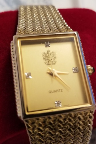 VINTAGE MEN'S PAOLO GUCCI GOLD Tone 