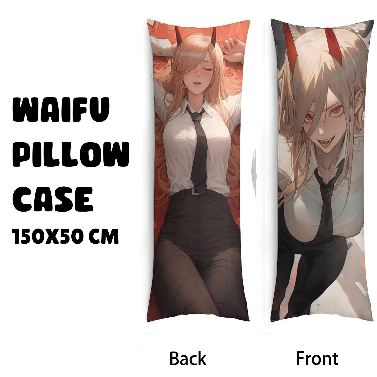 Case Double-sided Printed Plush Soft 150x 50 Cm
