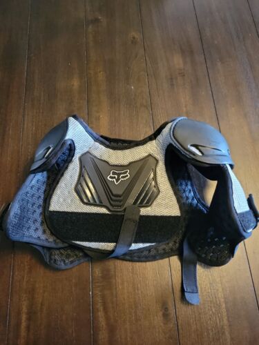 Fox Pee Wee Roost Chest Back Protector Titan Med/Lg 6-9 Years Average 06053-M/L  - Picture 1 of 4