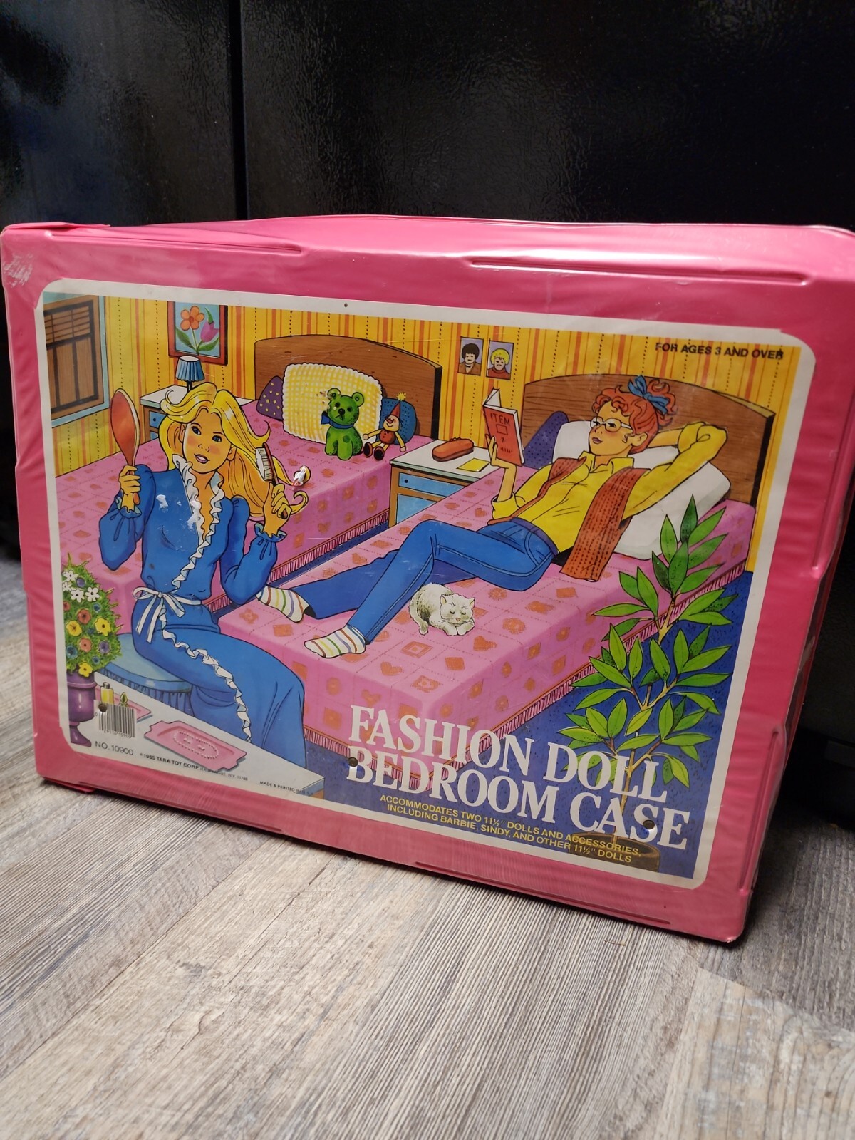 Vintage 1985 Fashion Doll Bedroom Case Barbie & Friends eBay