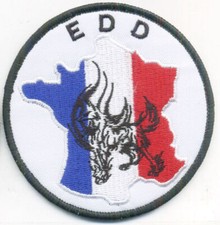 EDD FRENCH EXPLOSIVE DETECTION DOG - CARTE FRANCE / FAB LOCAL AFHANISTAN