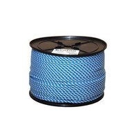 Spiral Twisted Cord 14mm 50m White/blue Spiral Twisted Cord 14mm 50m White/blue