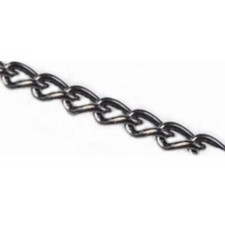 Twisted Curb Chain Open Link Non Soldered, (1m or 5m) Jewellery Making