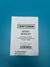 Craftsman 33102 1/4 Ratchet Repair Rebuild Kit For Universal 33068 Quick Release