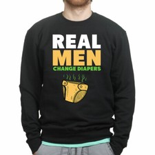 Real Dad Father's Day Gift Present Daddy Papa Sweatshirt Hoodie Shirt