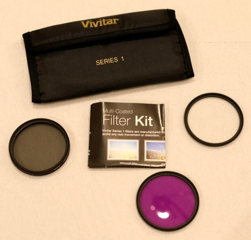 Multi coated filter kit UV FLD circular polarizer 58mm for SLR DSLR camera lens