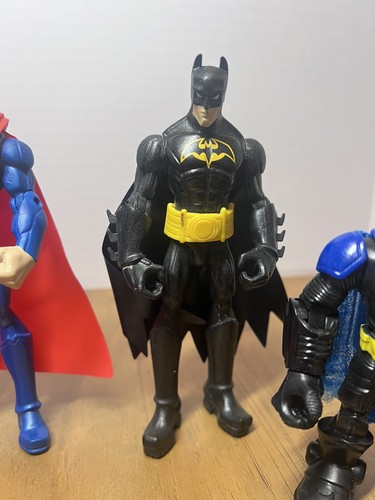 Lot Of 6 Action Figures Batman Superman Penguin Justice League Dc Comics Mattel - Picture 5 of 8