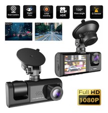 1 set 1080P large wide angle three lens car recorder 2 inch driving recorder